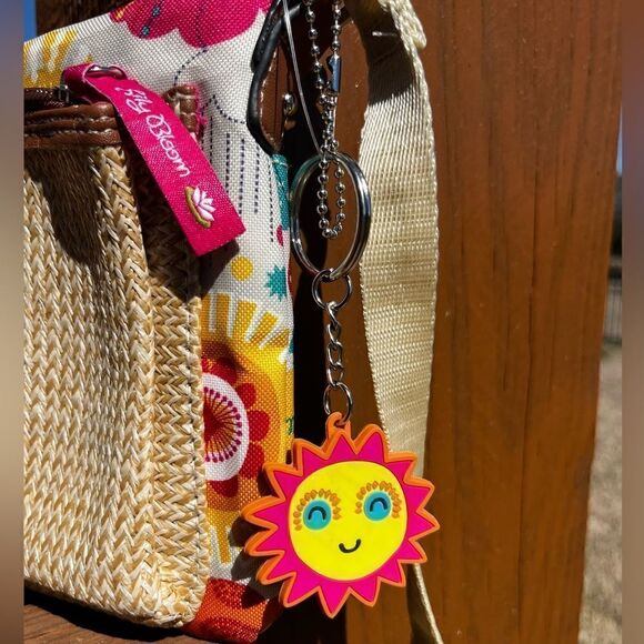 Lily Bloom You Are My Sunshine With Sun Keychain Crossbody Bag - Picture 10 of 12